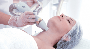 How is partial facial rejuvenation performed